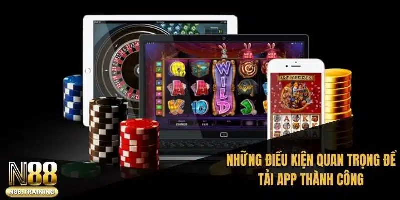 Những điều kiện quan trọng để tải app thành công